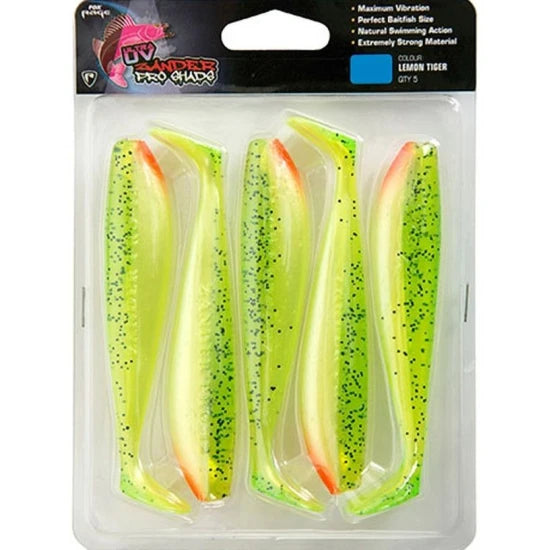 Shad Fox Rage Zander Pro, Lemontiger, 12m, 5buc/pac