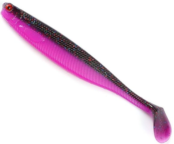 Shad Fast Strike Bionic Soft Perch, Purple Black, 5cm, 1g, 10buc/pac