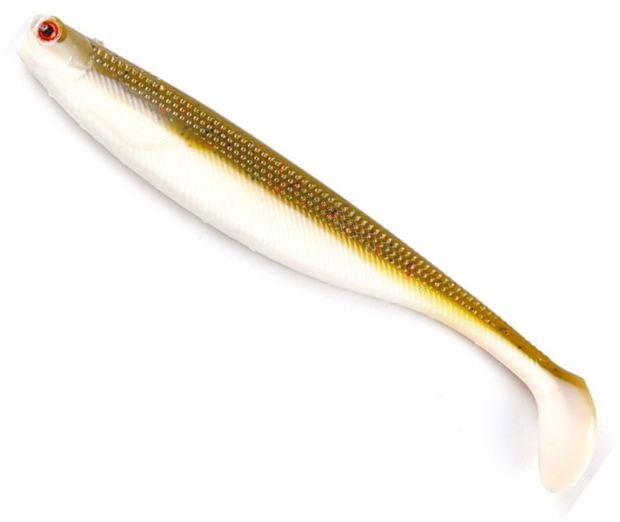 Shad Fast Strike Bionic Soft Perch, White Belt, 5cm, 1g, 10buc/pac