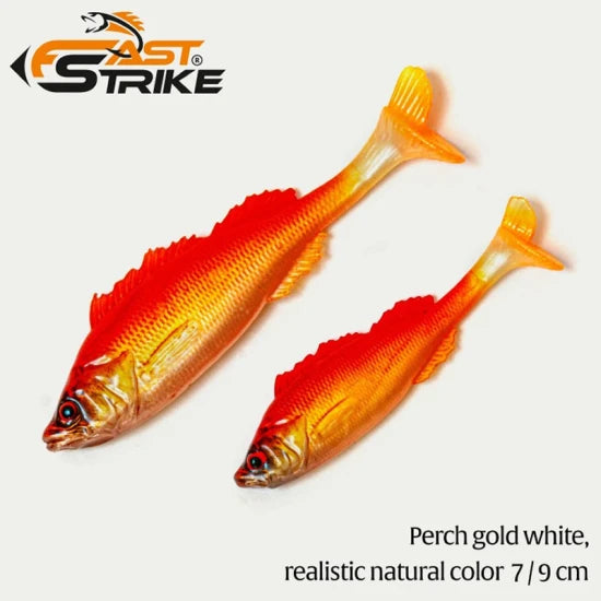 Shad Fast Strike Perch, Pgw Perch Gold White, 9cm, 8.5g, 1buc/pac