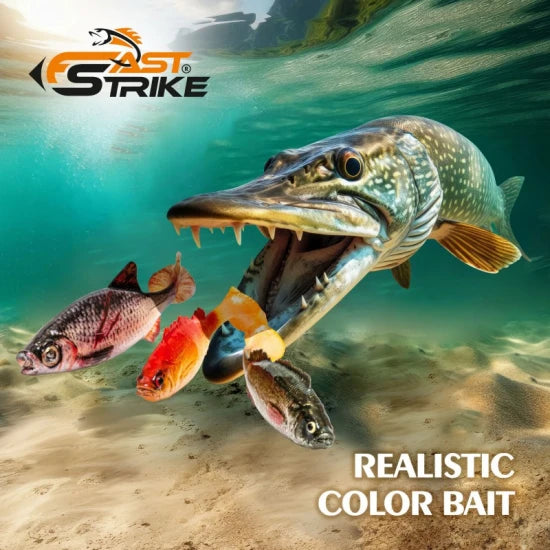 Shad Fast Strike Perch, Pmg Perch Moss Green, 9cm, 8.5g, 1buc/pac