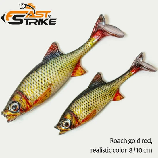 Shad Fast Strike Roach, Rgr Roach Gold Red, 10cm, 9g