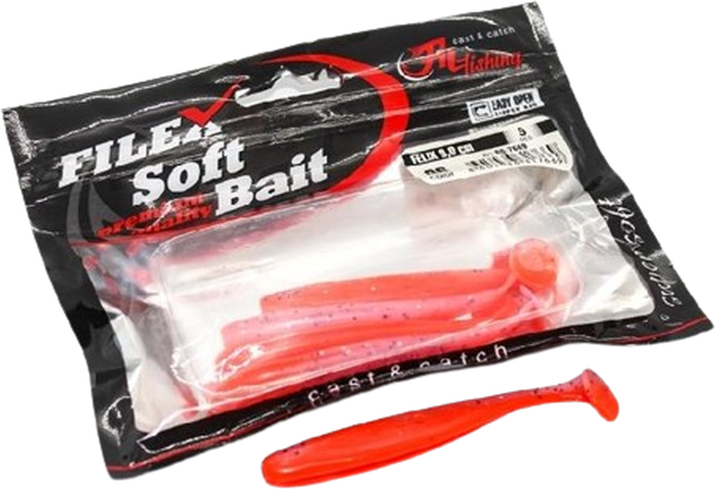 Shad Filfishing Filex Felix, Culoare 06, 9cm, 5buc/pac