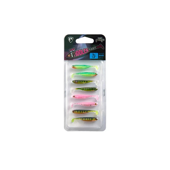 Shad Fox Rage Uv Micro Tiddler Fast 5cm 8buc/plic
