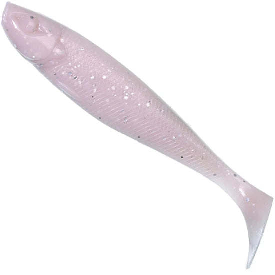 Shad Gunki Bumpy, 7.6cm, 3.9g, Smoke White, 1buc/pac