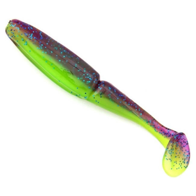 Shad Gambler Little EZ, Plum Rita, 9.5cm, 9buc/plic