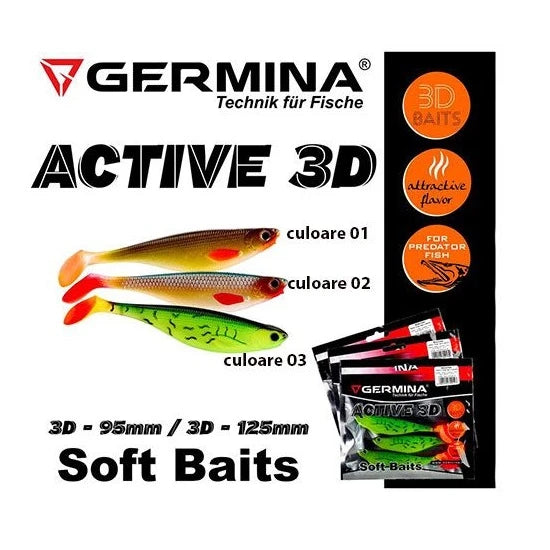 Shad Germina Active 3d 9.5cm Culoare 03