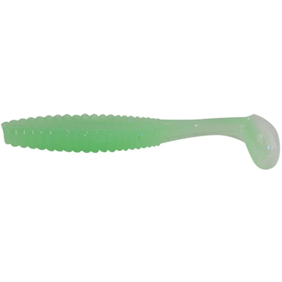 Shad Hide Up Stagger Original 1.5" Salt, S-10 Green Lime, 4cm, 8buc/pac