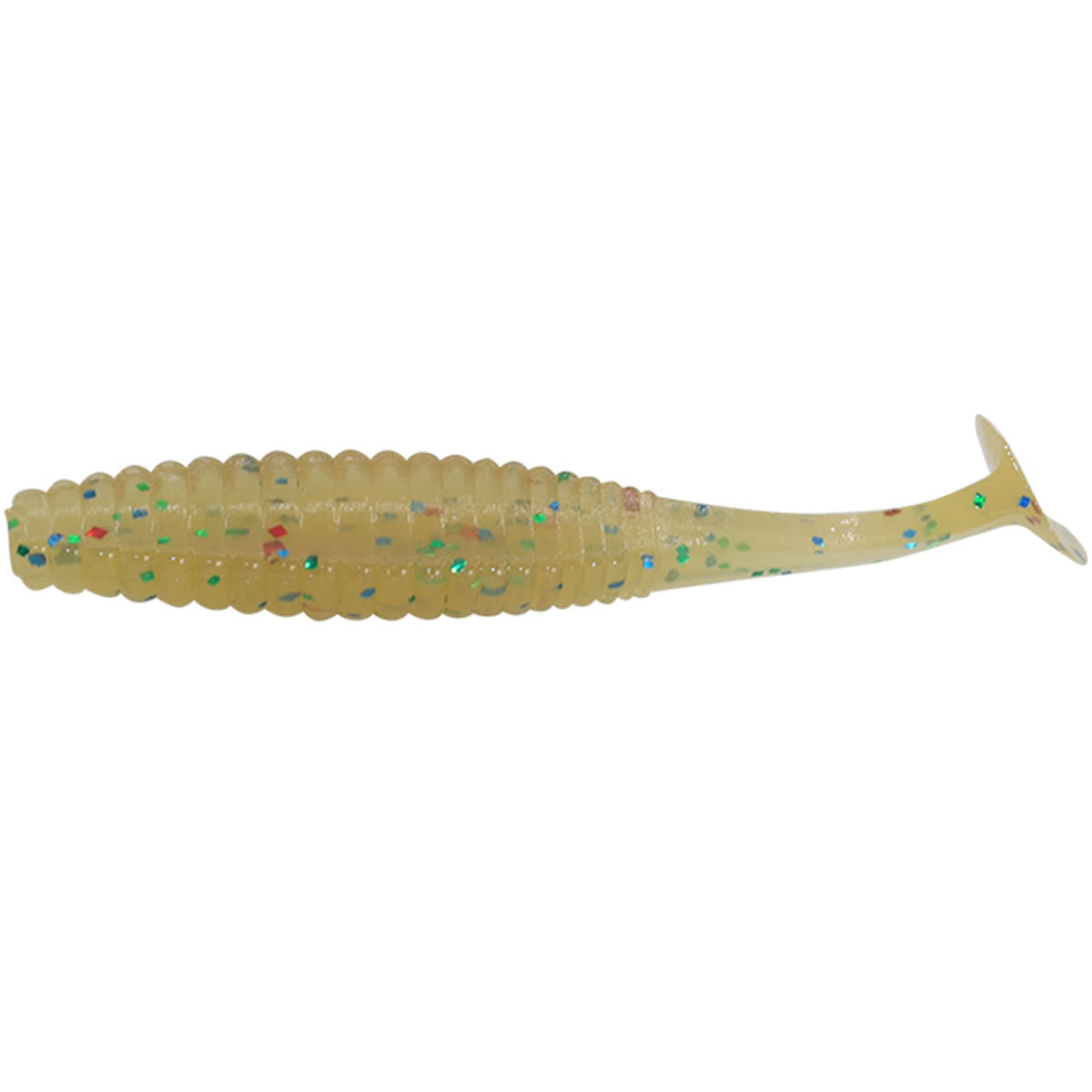 Shad Hide Up Stagger Original 1.5&quot; Salt, S-14 Moebi, 4cm, 8buc/pac