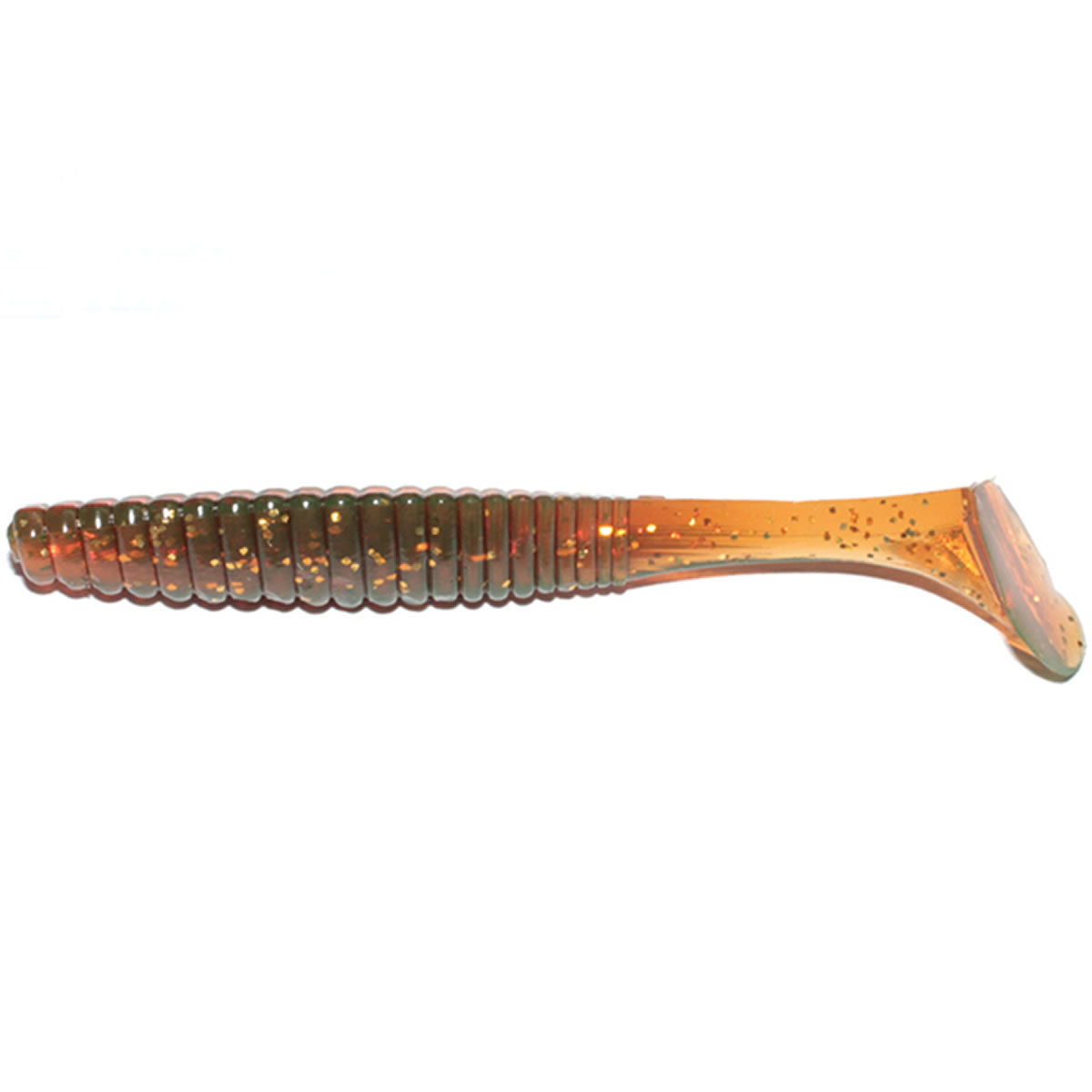 Shad Hide Up Stagger Original 2.5&quot; Salt, S-03 Motoroil Gold Flake, 6.6cm, 2.2g, 7buc/pac