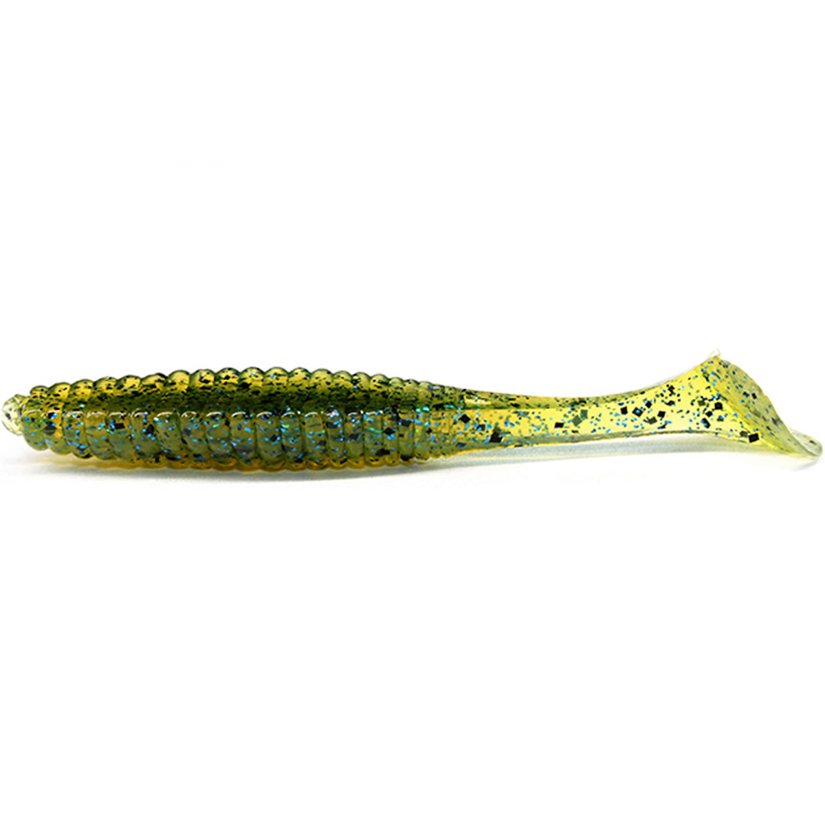 Shad Hide Up Stagger Original 2&quot;, 128 Green Light Gill, 5.9cm, 8buc/pac