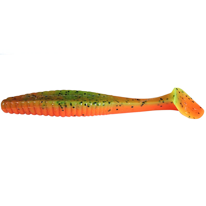 Shad Hide Up Stagger Original 3.5&quot;, SF06 Chart Orange, 9cm, 8buc/pac