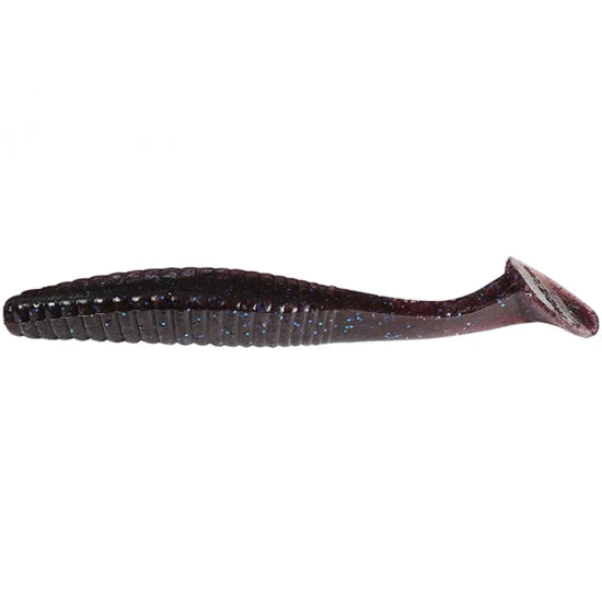 Shad Hide Up Stagger Original 3", 129 Suppernong Blue Flake, 7.6cm, 4.5g, 10buc/pac