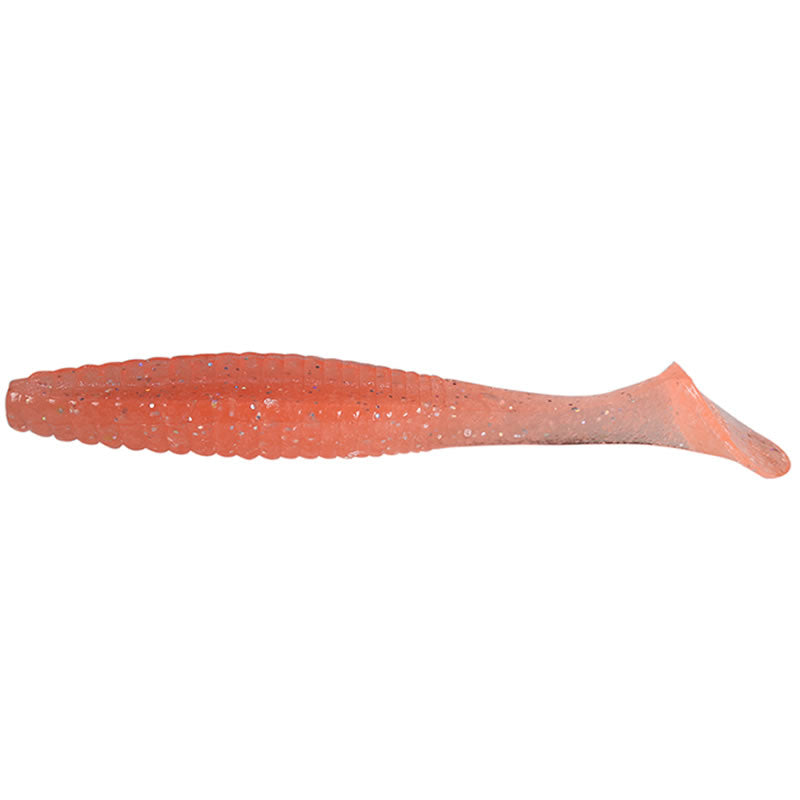 Shad Hide Up Stagger Original 4&quot;, 110 Peach Candy, 10.2cm, 10g, 8buc/pac