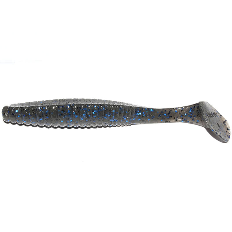 Shad Hide Up Stagger Original 5&quot;, 113 Cinnamon Blue Flake, 12.7cm, 14.5g, 6buc/pac