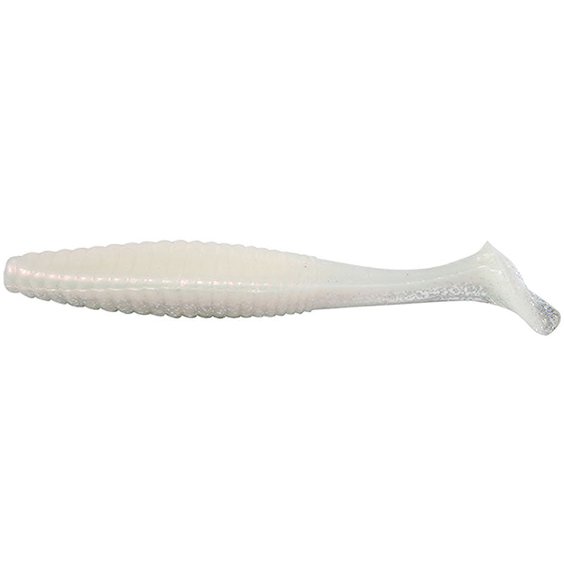 Shad Hide Up Stagger Original Salt 4&quot;, SN-13 Shirogosu, 10.2cm, 10g, 8buc/pac