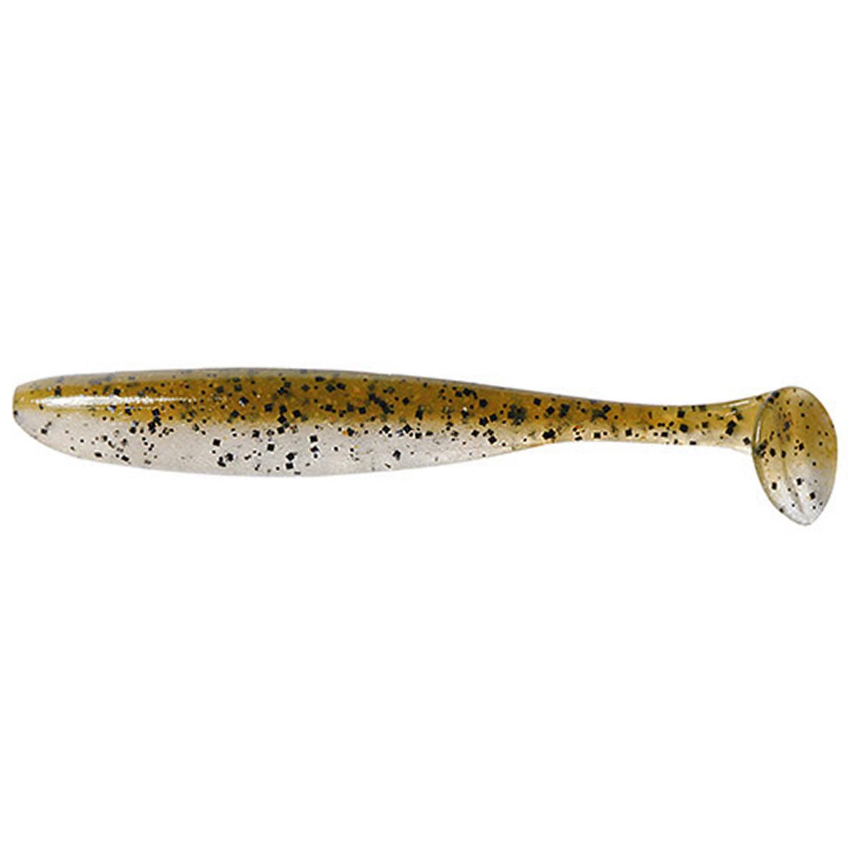 Shad Keitech Easy Shiner, Green Pumpkin  414, 8.9cm, 7buc/pac