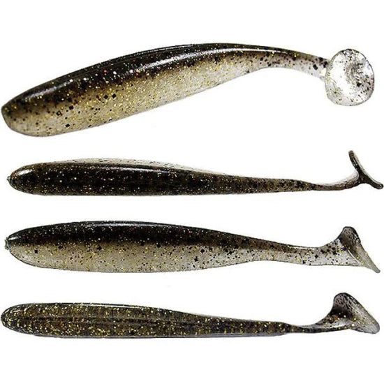 Shad Keitech Easy Shiner, Hot Fire Tiger Ea05, 5cm, 12buc/pac