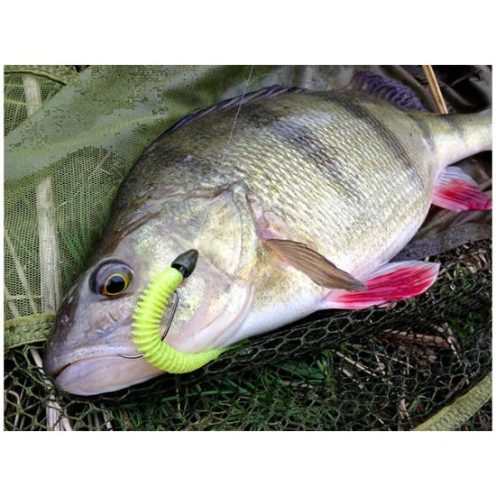 Shad Keitech Swing Impact, Chartreuse Red Flake Pal01, 11.5cm, 6buc/pac