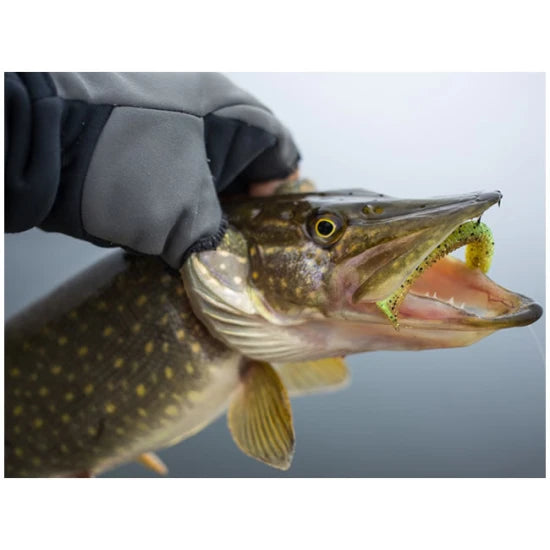 Shad Keitech Swing Impact, Chartreuse Red Flake Pal01, 8.9cm, 8buc/pac