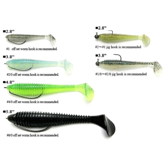 Shad Keitech Swing Impact Fat Tennessee Shad 429 9,6cm