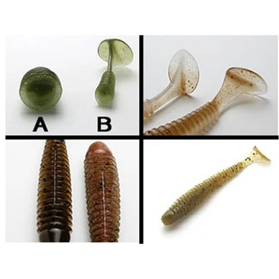 Shad Keitech Swing Impact, Pro Blue Red Pearl 420, 11.4cm, 6buc/pac