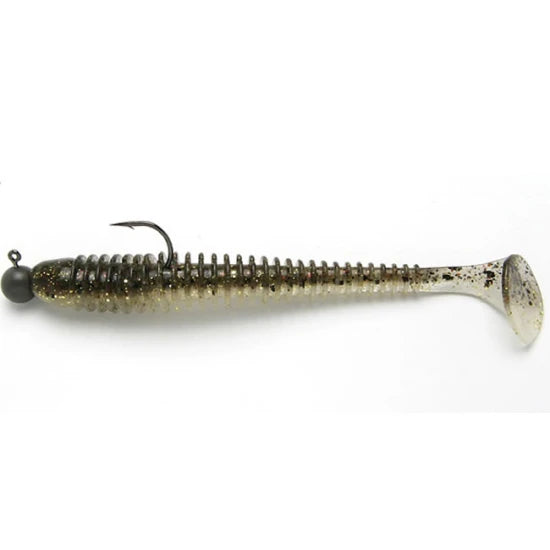 Shad Keitech Swing Impact, Watermelon Pepper 102, 6.3cm, 10buc/pac