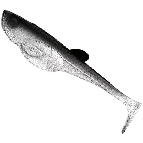 Shad Libra Lures Embrion Shad, 12.5cm, 15g, Ghost, 4buc/pac