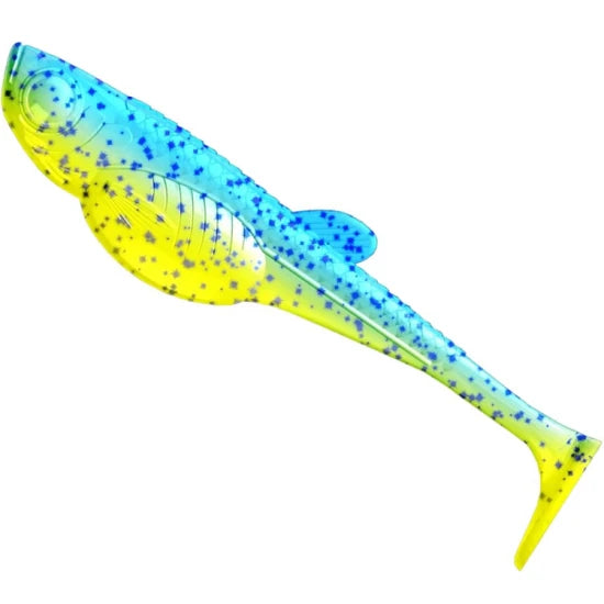 Shad Libra Lures Embrion Shad, 12.5cm, 15g, Lime Chartreuse, 4buc/pac