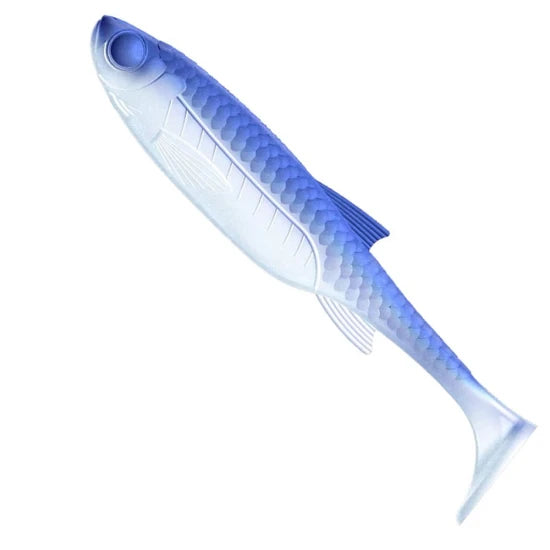 Shad Libra Lures Kraken Shad, 10cm, 7.5g, Blue Whitefish, 6buc/pac