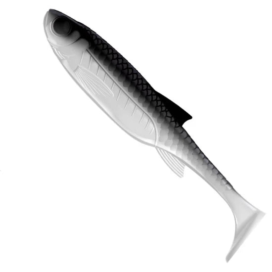 Shad Libra Lures Kraken Shad, 10cm, 7.5g, White, 6buc/pac