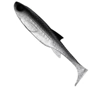 Shad Libra Lures Kraken Shad, 12.5cm, 15g, Ghost, 4buc/pac