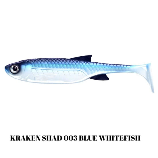 Shad Libra Lures Kraken Shad, 20.5cm, 60g, Blue Whitefish, 1buc/pac