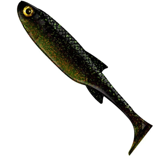 Shad Libra Lures Kraken Shad, 20.5cm, 60g, Motor Oil Green, 1buc/pac