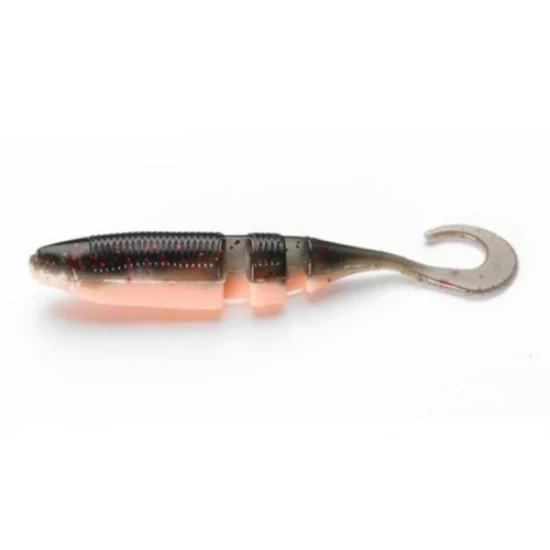 Shad Lake Fork Sickle Tail Baby Shad 5.6cm Inch.black Pink 15buc/plic