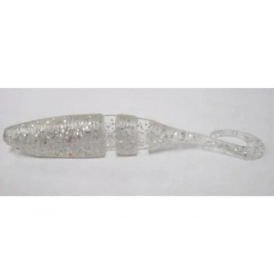 Shad Lake Fork Sickle Tail Baby Shad 5.6cm Inch.crystal Ice 15buc/plic