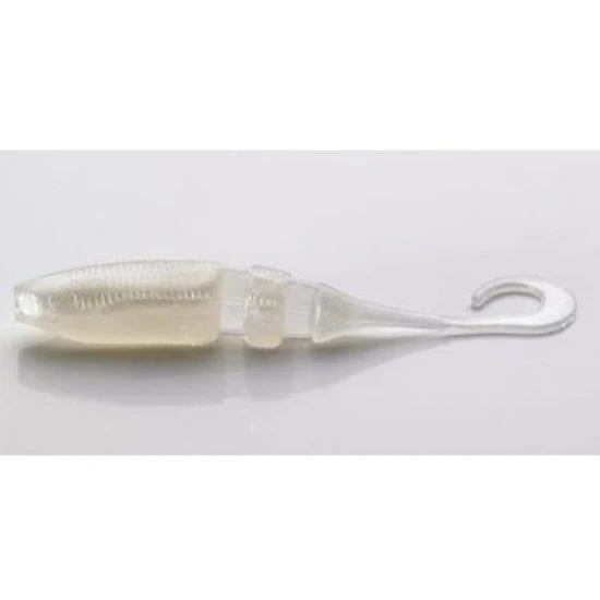 Shad Lake Fork Sickle Tail Baby Shad 5.6cm Inch.pearl 15buc/plic