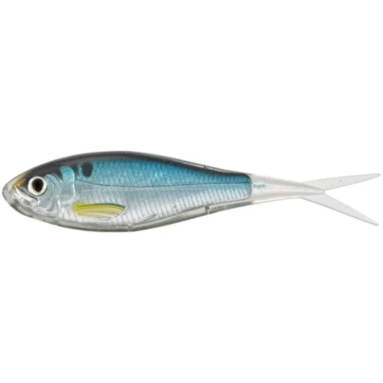 Shad Live Target Skip Shad Soft Jerkbait, Silver / Blue, 11cm, 4buc/pac