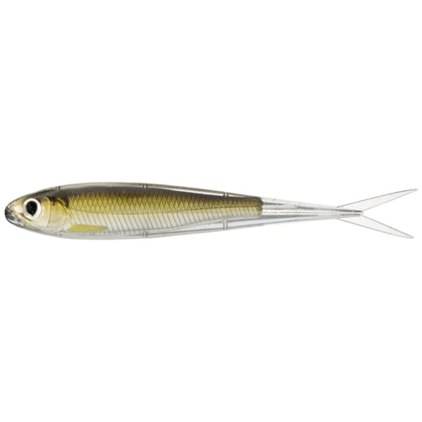 Shad Live Target Twitch Minnow Soft Jerkbait, Silver / Brown, 11.5cm, 4buc/pac