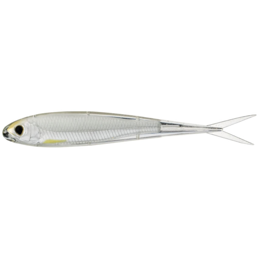 Shad Live Target Twitch Minnow Soft Jerkbait, Silver / Pearl, 10cm, 4buc/pac