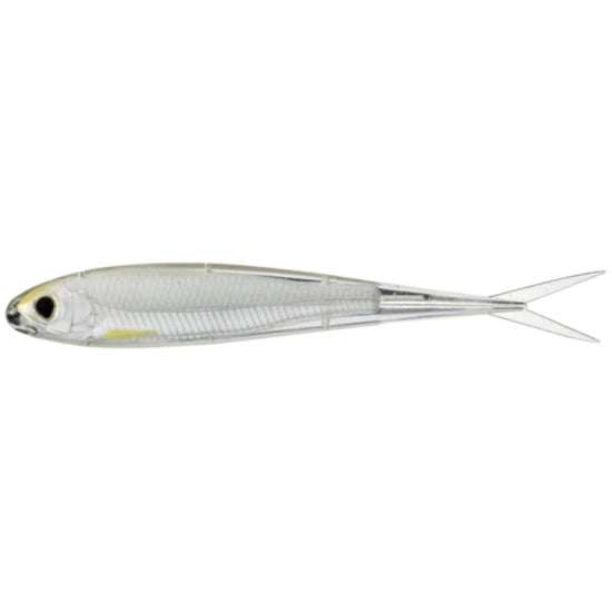 Shad Live Target Twitch Minnow Soft Jerkbait, Silver / Pearl, 11.5cm, 4buc/pac