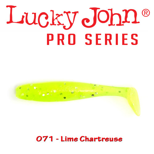 Shad Lucky John Minnow Lime Chartreuse 5.6cm 10buc/plic