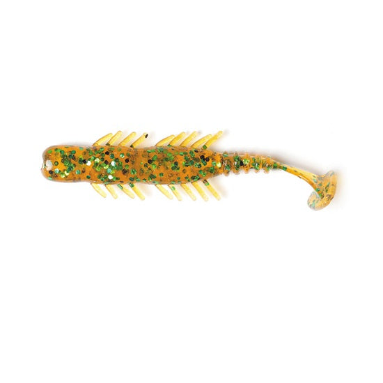Shad Lucky John Pro Series Bugsy Shad 2.8inch 7.1cm PA19 Osaka Pumpkin  7 buc/plic