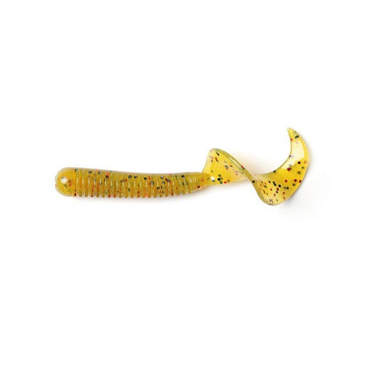 Shad Lucky John Pro Series Chunk Tail 2inch 5cm 002 Kiwi Seed  10 buc/plic
