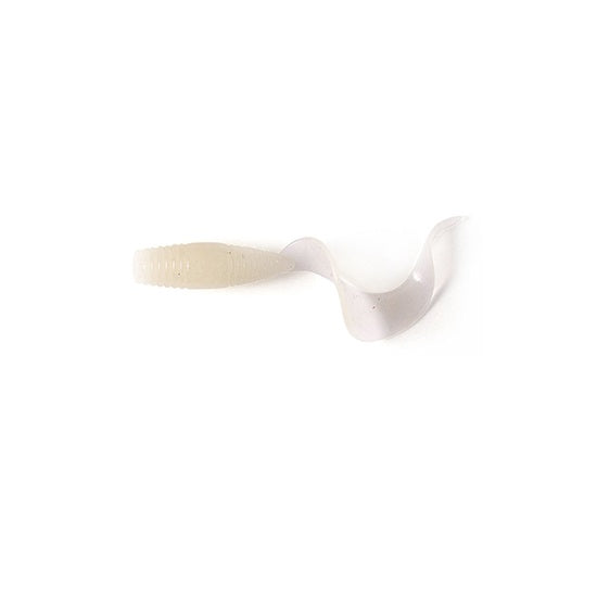 Shad Lucky John Pro Series J.I.B. Tail 1.5inch 3,8cm 033 Ocean Pearl  15 buc/plic