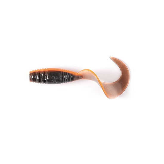 Shad Lucky John Pro Series J.I.B. Tail 1.5inch 3,8cm T28 Carrot Oil 15 buc/plic