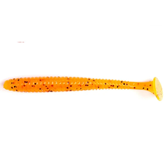 Shad Lucky John Pro Series S-shad Tail 3.8inch 9.6cm Pa29 Carrot  5 Buc/plic