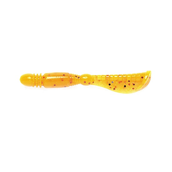 Shad Lucky John Pro Series T.I.G. Tail 2.8inch 7.1cm PA29 Carrot  7 buc/plic