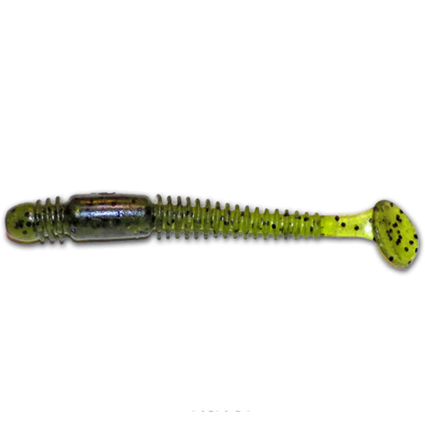 Shad Lucky John Pro Series Tioga 3.4inch 8.6cm PA01 Watermelon  6 buc/plic