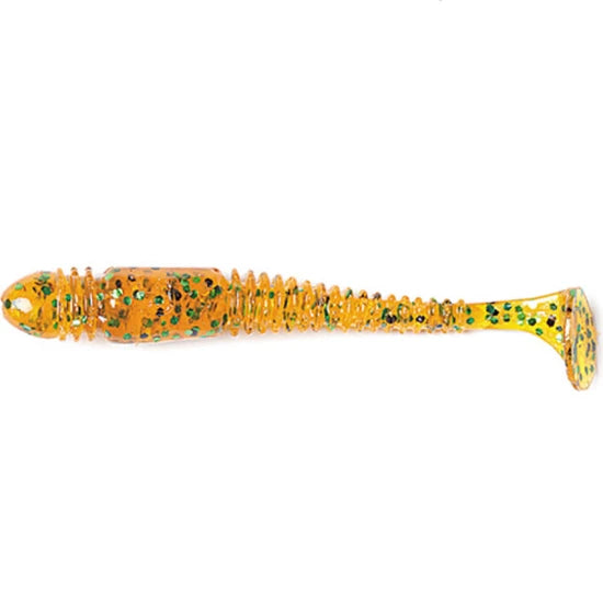Shad Lucky John Pro Series Tioga, 7.4cm, Pa19 Osaka Pumpkin, 7buc/pac